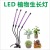 Indoor Led Clip Plant Lamp Green Plant Flower Succulent Growing Lamp USB Timing Full Spectrum Plant Grow Light