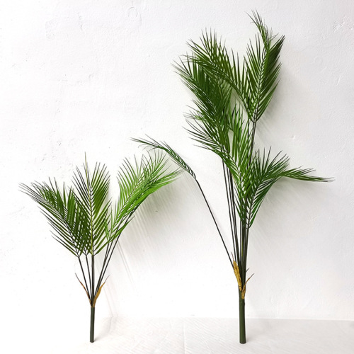 simulation tree palm leaf loose tail sunflower home wedding photography decoration nordic style simulation green plant artificial tree