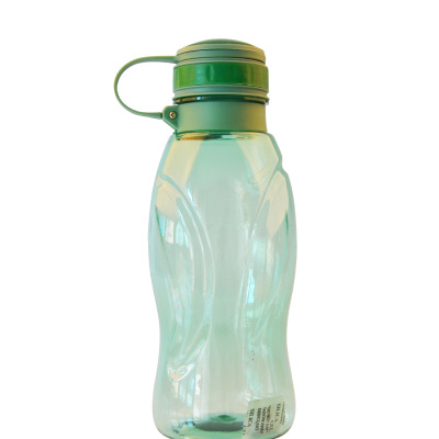 Plastic Sport Cup Large Capacity with Handle Travel Convenient Outdoor Sports Bottle Transparent Cup