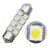 Car LED Light 2835smd 31 36 39 41MM 8smd Double Tip Reading Lamp Roof Light