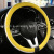 New Universal Car Steering Wheel Cover Comfortable and Non-Slip Handle Cover Breathable Four Seasons Available Inner Ring Black Edit