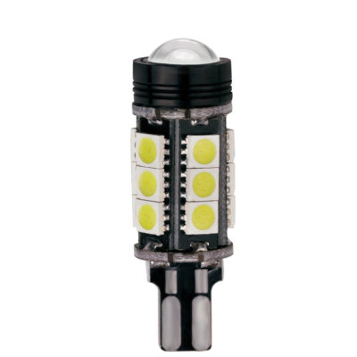 Bright Led Modification Reversing Lamp T15 5050 Black Front Reversing Lamp CANbus Decoding with Lens