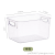 H01-2202 AIRSUN Medium Transparent Storage Box Desktop Makeup Storage Basket Skin Care Products Large Open Classification