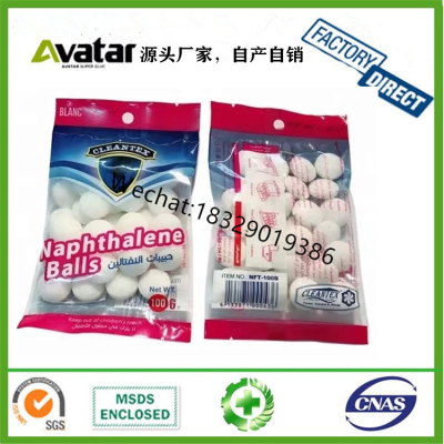 Blanc Cleantex Bag Balls Bag Mothball 100G Insect Repellent Sanitary Ball