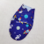 Newborn Anti-Startle Swaddling Double-Layer Printing Swaddling Short Plush Sleeping Bag