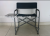 Director Chair + Table Folding Leisure Chair with Table Easy to Carry