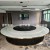 Hotel Electric Dining Table Restaurant Balcony Marble Electric round Table Seafood Restaurant Light Luxury Dining Table