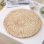 Yijia Japanese-Style Woven Corn Leather Pcemat Straw Pcemat Heat Proof Mat Handmade Casserole Mat Non-Slip Coaster Manufacturer