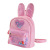 New Style Children's Backpack Fashionable Sequins Adorable Rabbit Mini Small Backpack Casual Outing Kindergarten Backpack Women