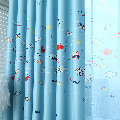 Children's Room Cartoon Curtain Full Shading Factory Direct Sales