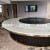 Hotel Electric Dining Table Dining Room Box Marble Electric round Table Remote Control Automatic Turntable Dining Table