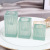 Solid Color Simple Nordic Style Solid Color Stripes Glass Stem Candle Holder Fashion Home Decoration Living Room Bedroom Decoration