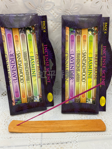 8 pcs 6 cards display box aromatherapy india fragrant