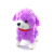 Electric Dog Doll with Rope Plush Talking and Walking Can Call Butt Twisting Singing Simulation Teddy Tongue Recording the Toy Dog