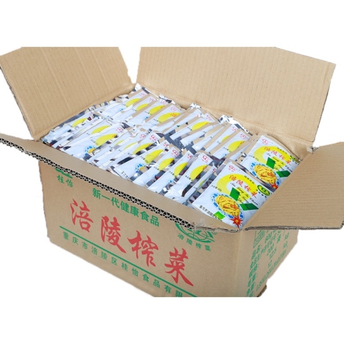 fuling preserved szechuan pickle peeling preserved pickle shred non-spicy pickles pickles dish goes with rice wholesale whole box 50g