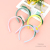 Korean New Sweet Fabric Flower Children's Headband Baby Cute Three-Dimensional Headband Head Buckle Girl Hairware