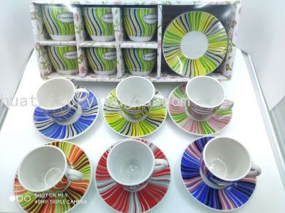 Zh02 Coffee Ceramic Cup Dish