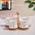 Ceramic Export Cup Teacup Water Cup Creative Cup Coffee Cup Afternoon Tea Cup Health Bottle Tea Cup Teacup Water Cup