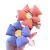 Korean Early Autumn New ~ Candy-Colored Flower Three-Dimensional Sweet Girl Face Washing Colorful Plush Scratching Back Head Grip