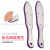Foot Grinder Stainless Steel Double-Sided Foot File Pedicure Exfoliating Calluses Exfoliating Foot Massage Cleaning Care