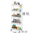 Y109-8813 Factory Direct Supply Multilayer Gap Kitchen Storage Rack Floor Bathroom Storage Rack with Wheels