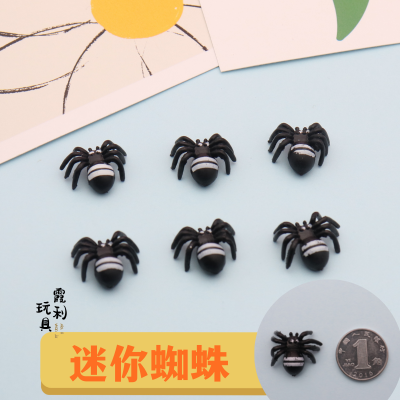 Mini Spider Halloween Plastic Toy Giveaways Capsule Toy Party