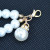 Pearl Ornament Accessories Artificial Glass Pearl DIY Accessories Jade Bracelet Fur Ball Keychain Pendant