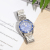 New Simple Water Ghost Men's Steel Belt Watch Rotating Wheel Band Calendar Hot Quartz Watch