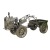 New Arrvial Metal crafts Handmade Iron Tractor Model two colors for home decoration