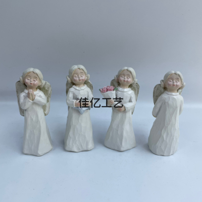 European Style Ornaments Decorative Crafts Resin Angel