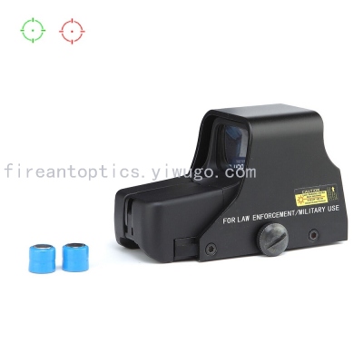 Holographic 551 metal 20mm card slot red and green dot convertible high-definition sight