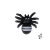 Mini Spider Halloween Plastic Toy Giveaways Capsule Toy Party