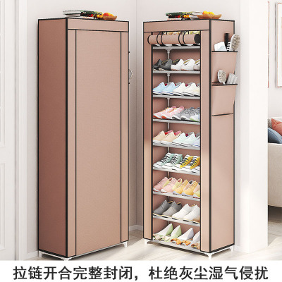 Y109-8806 New Fabric Craft Multi-Layer Shoe Cabinet Shoe Rack Home Storage Dustproof Shoe Cabinet Dormitory Simple Shoe Rack