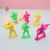 Colorful Soldier Children's Plastic Toy Gift Capsule Toy Play House Toy Party