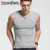 New Men's Wide-Shoulder Cotton Vest Sleeveless Breathable Fitness Sports Stretch Waistcoat Men's Vest Vest