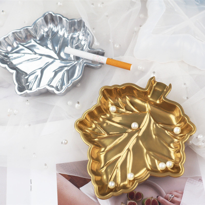 DIY Epoxy Maple Leaf Ashtray Tray Dish Silicone Mirror Mold