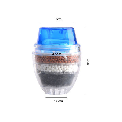 Faucet Filter Kitchen Household Tap Water Purifier Splash-Proof Water Household Activated Carbon Multi-Layer Water