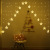 Led Inverted V Curtain Lighting Chain Holiday Lights Ins Home Ornamental Festoon Lamp Wedding Christmas Festival Decorative String Lights Lighting Chain