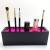 Makeup Brush Storage Box Cosmetics Free Insert Silicone Lipstick Desktop Storage Box Office Pen Holder