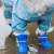 New Pet Supplies Puppy Dog Shoes Silicone Dog Shoes Dog and Cat Boots Waterproof Dog Shoes Pet Boots