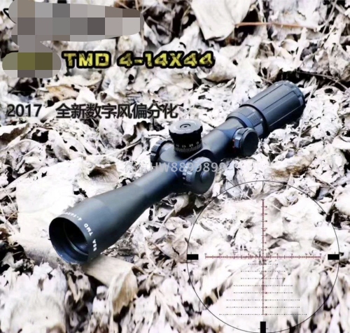 4-14x44 front telescopic sight special differentiation wind partial differentiation telescopic sight with light high seismic front aiming