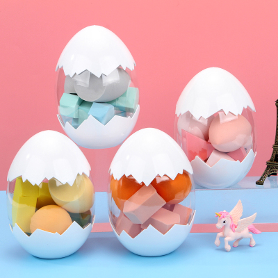 8 PCs Dinosaur Eggs Cosmetic Egg Li Jiaqi Smear-Proof Makeup over Very Soft YZ Powder Puff Sponge Beauty Blender Wholesale