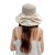 New Women's Bow Black Glue Ventilation Cap Spring and Summer Outdoor Breathable Big Brim Fisherman Hat Sun Protection Cover Hat for Women