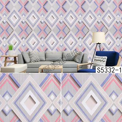 [Poly MEGA STAR Wallpaper] Wallpaper Bedroom Home PVC Self-Adhesive Wallpaper Waterproof Moisture-Proof Wallpaper