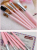 PVC Packaging 5 PCs Brush Suit Makeup Brush KT Pink Cat Convenient and Convenient to Carry...