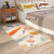 Colorful Geometric Digital Printed Mat Cotton Braided Tassel Bedside Mats Curling Bedroom Carpet Doorway Foot Mat