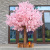 Artificial Cherry Tree Large Peach Tree Wishing Tree Indoor Hotel Shopping Mall Decoration Landscape Plants Wedding Free Shipping