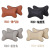 Rongsheng Car Supplies Car Seat Headrest Genuine Leather Neck Pillow Four Seasons Home PVC Leather Massage Breathable Pillow