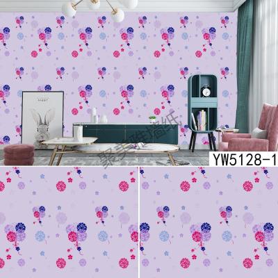 [Poly MEGA STAR Wallpaper] Wallpaper Bedroom Home PVC Self-Adhesive Wallpaper Waterproof Moisture-Proof Wallpaper