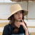 Bucket Hat Hat Female Summer Fantastic Sunproof Hat Sun Hat Sun Face Cover Ultraviolet-Proof Riding Thin and All-Matching